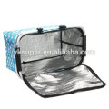 Cesta de tela plegable impermeable para ir de compras